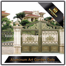 Decorative Color Power Coated Metal Aluminum Garden Front Doors